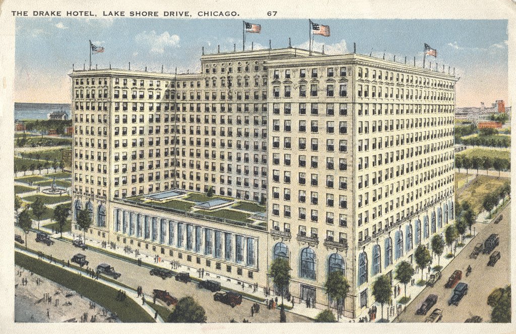 Drake Hotel postcard